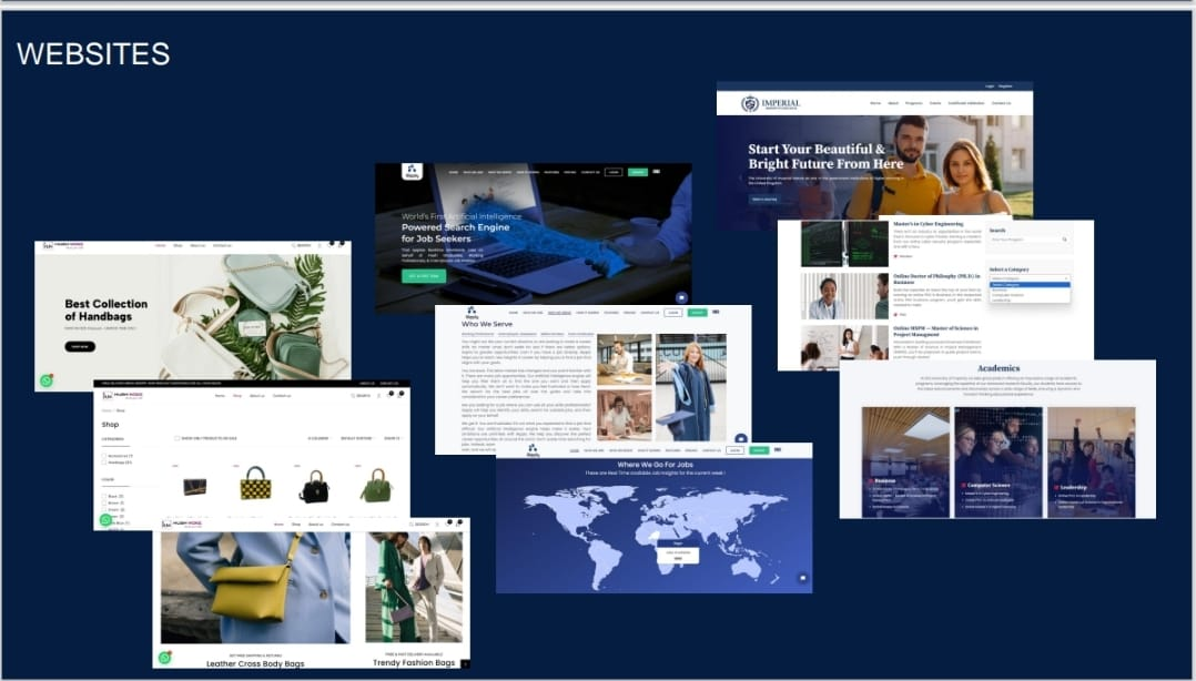 Website Development Portfolio